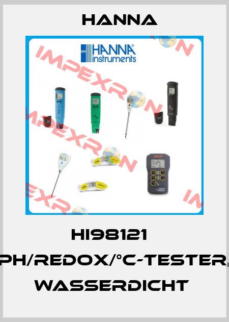 HI98121   PH/REDOX/°C-TESTER, WASSERDICHT  Hanna