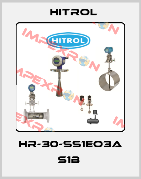 HR-30-SS1EO3A S1B  Hitrol