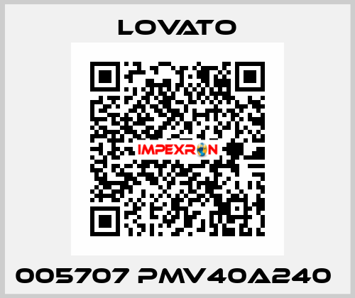 005707 PMV40A240  Lovato