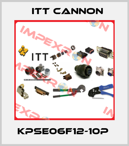 KPSE06F12-10P  Itt Cannon