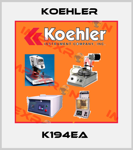 K194EA  Koehler