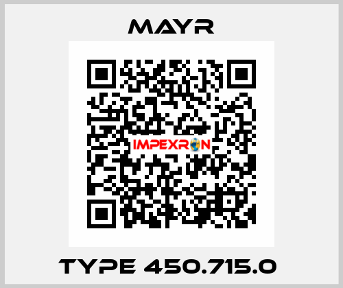 Type 450.715.0  Mayr