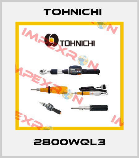 2800WQL3 Tohnichi