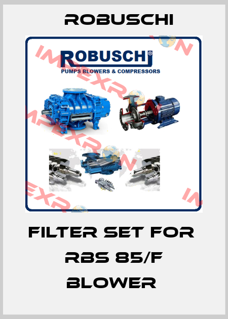 filter set for  RBS 85/F BLOWER  Robuschi