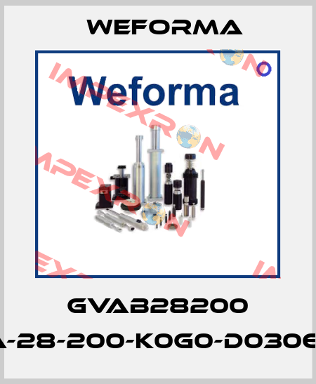 GVAB28200 WM-GVA-28-200-K0G0-D030624-xxx Weforma