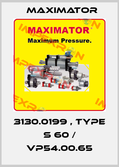 3130.0199 , type S 60 / VP54.00.65 Maximator