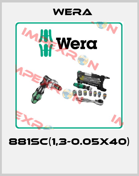881SC(1,3-0.05X40)  Wera