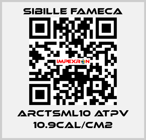 ARCTSML10 ATPV 10.9CAL/CM2 Sibille Fameca
