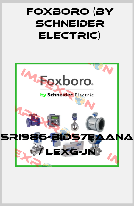 SRI986-BIDS7EAANA / LEXG-JN Foxboro (by Schneider Electric)