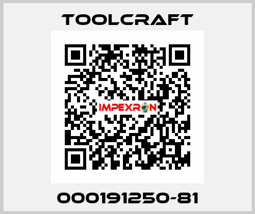 000191250-81 Toolcraft