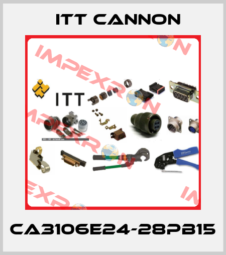 CA3106E24-28PB15 Itt Cannon