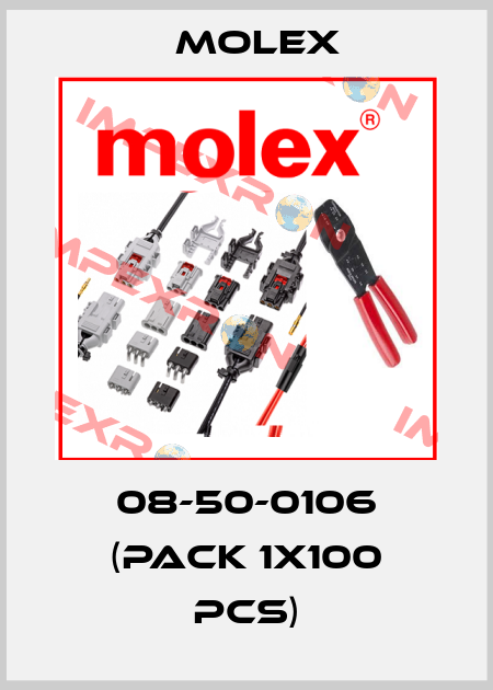 08-50-0106 (pack 1x100 pcs) Molex
