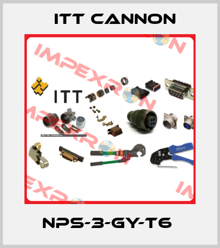 NPS-3-GY-T6  Itt Cannon