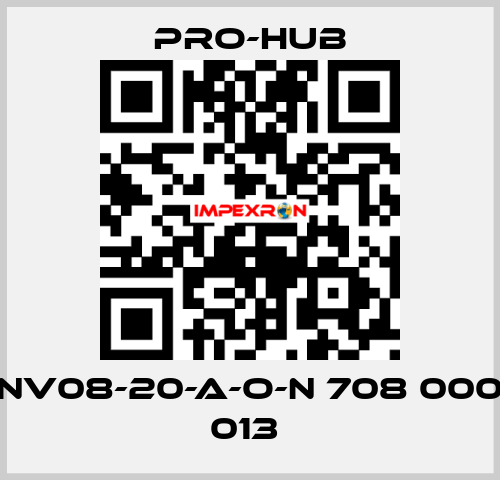 NV08-20-A-O-N 708 000 013  Pro-Hub