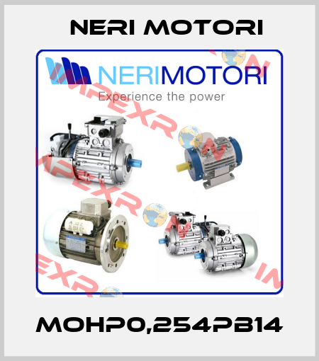 MOHP0,254PB14 Neri Motori