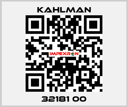 32181 00 Kahlman