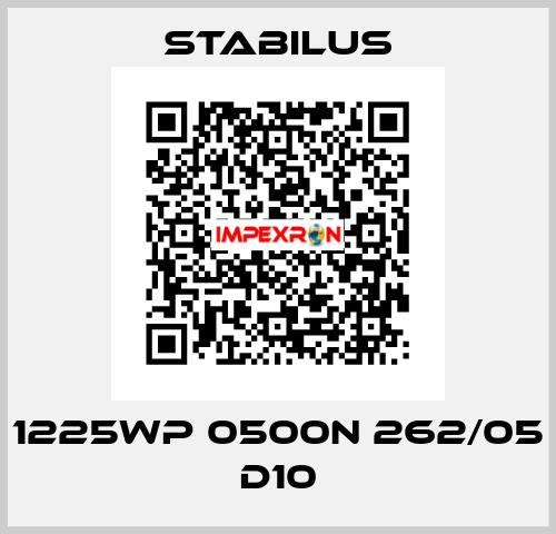 1225WP 0500N 262/05 D10 Stabilus