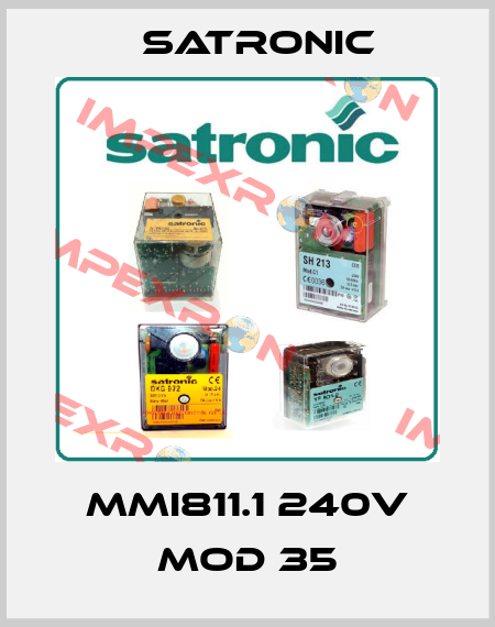 MMI811.1 240v Mod 35 Satronic