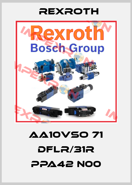AA10VSO 71 DFLR/31R PPA42 N00 Rexroth