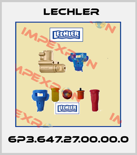 6P3.647.27.00.00.0 Lechler