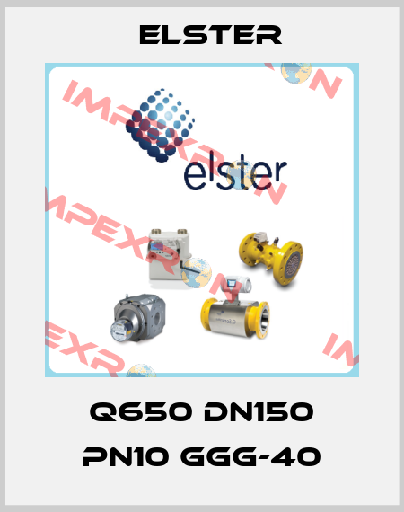 Q650 DN150 PN10 GGG-40 Elster