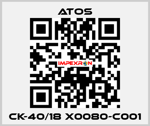 CK-40/18 X0080-C001 Atos