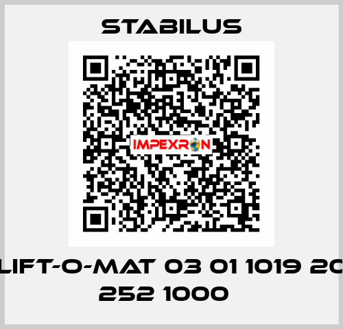 LIFT-O-MAT 03 01 1019 20 252 1000Н Stabilus