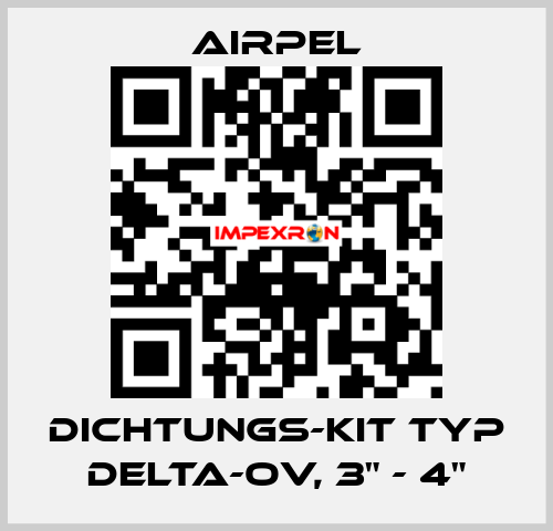 Dichtungs-Kit Typ DELTA-OV, 3" - 4" Airpel