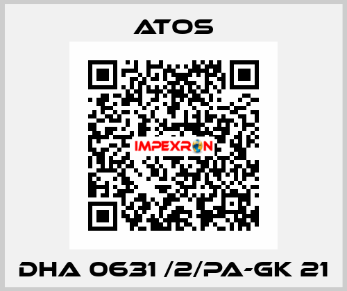 DHA 0631 /2/PA-GK 21 Atos