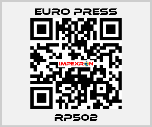 RP502 Euro Press