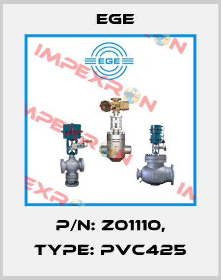 p/n: Z01110, Type: PVC425 Ege