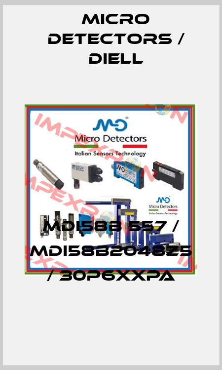 MDI58B 557 / MDI58B2048Z5 / 30P6XXPA
 Micro Detectors / Diell