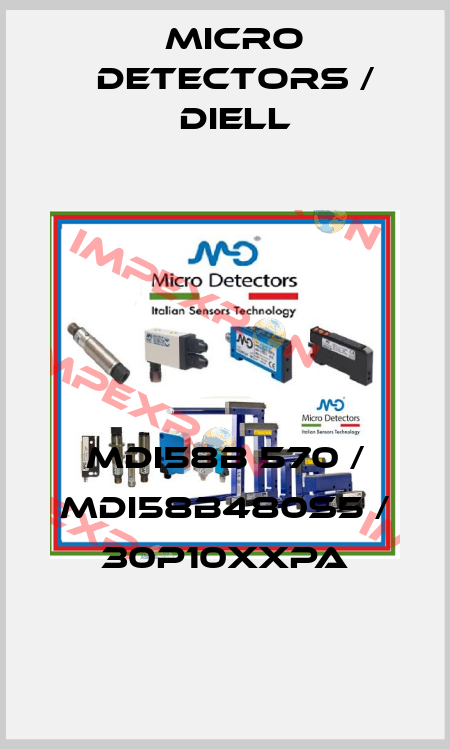 MDI58B 570 / MDI58B480S5 / 30P10XXPA
 Micro Detectors / Diell