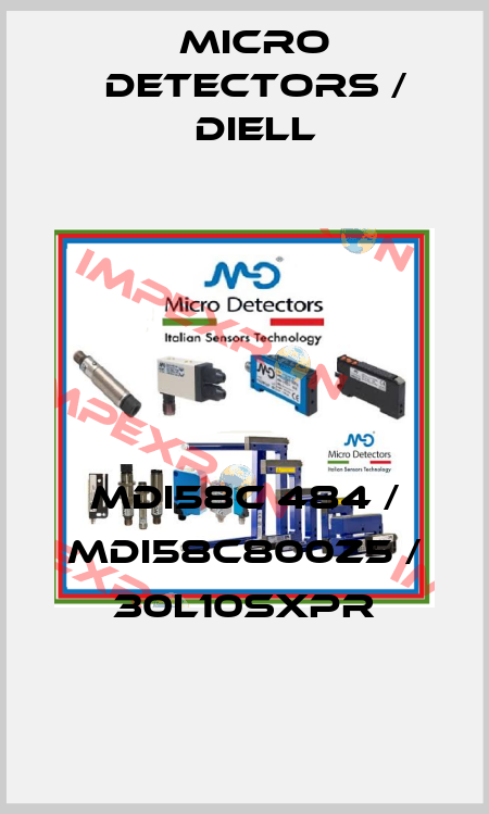 MDI58C 484 / MDI58C800Z5 / 30L10SXPR
 Micro Detectors / Diell