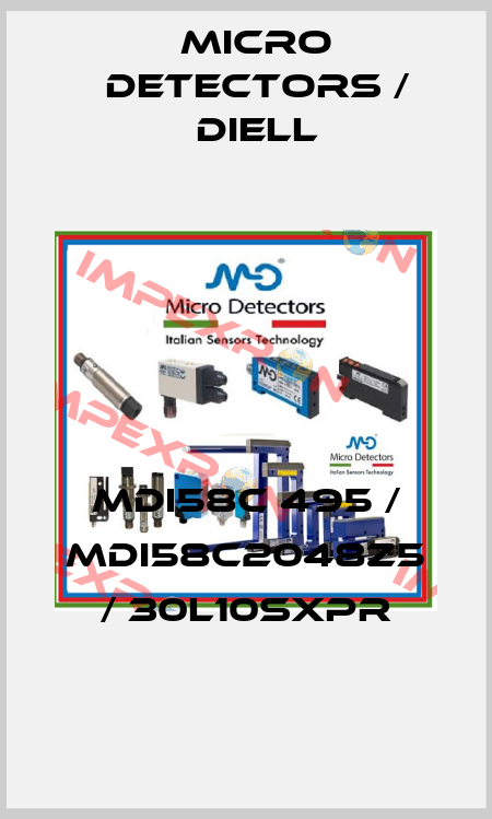 MDI58C 495 / MDI58C2048Z5 / 30L10SXPR
 Micro Detectors / Diell