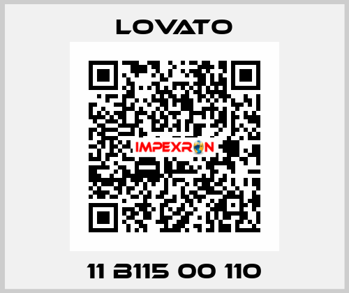 11 B115 00 110 Lovato