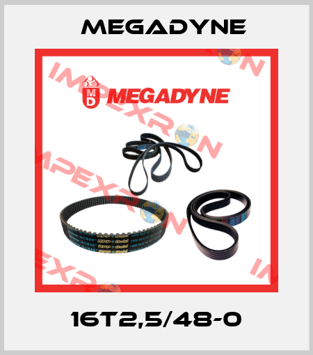 16T2,5/48-0 Megadyne