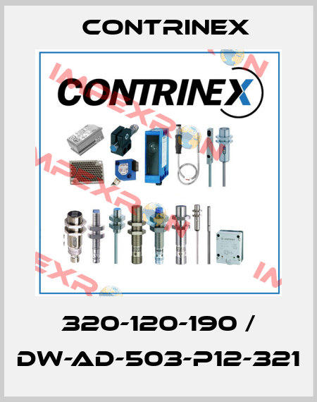 320-120-190 / DW-AD-503-P12-321 Contrinex