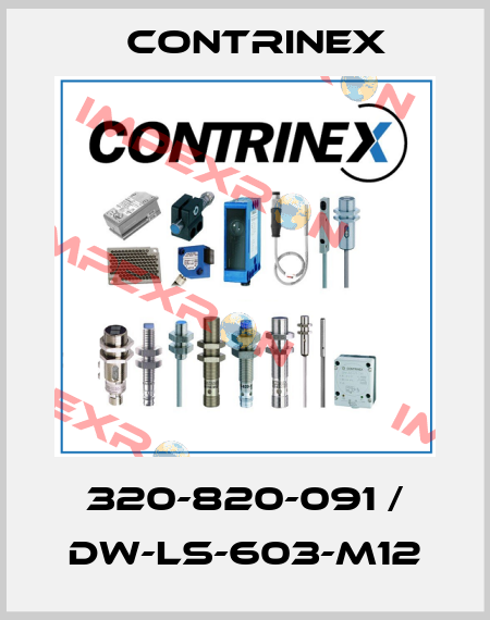 320-820-091 / DW-LS-603-M12 Contrinex