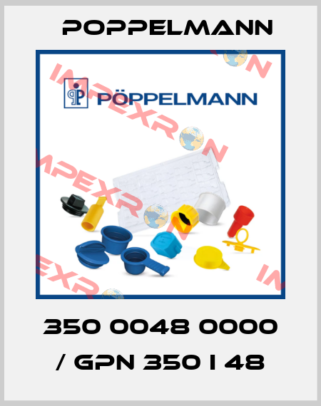 350 0048 0000 / GPN 350 I 48 Poppelmann