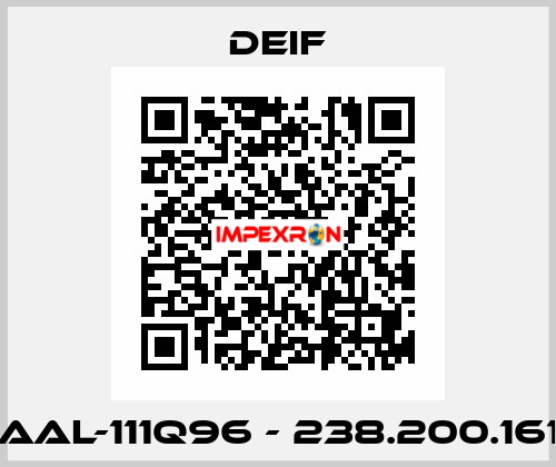 AAL-111Q96 - 238.200.161 Deif