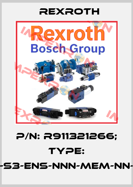 p/n: R911321266; Type: CSH01.1C-S3-ENS-NNN-MEM-NN-S-NN-FW Rexroth