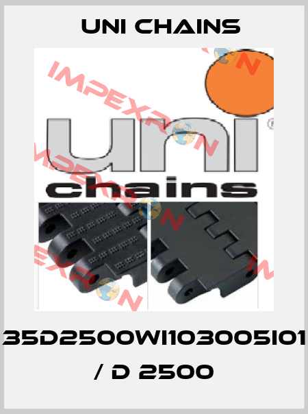 35D2500WI103005I01 / D 2500 Uni Chains