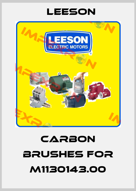 Carbon brushes for M1130143.00 Leeson