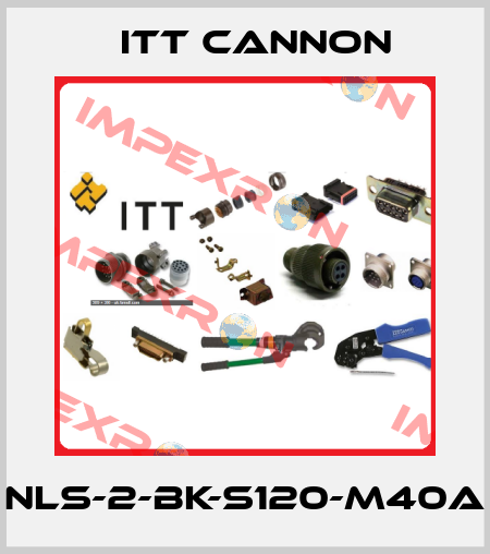 NLS-2-BK-S120-M40A Itt Cannon