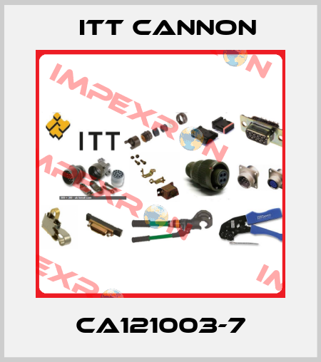 CA121003-7 Itt Cannon