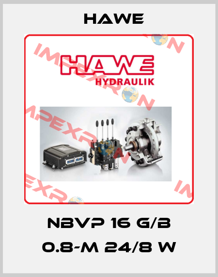 NBVP 16 G/B 0.8-M 24/8 W Hawe