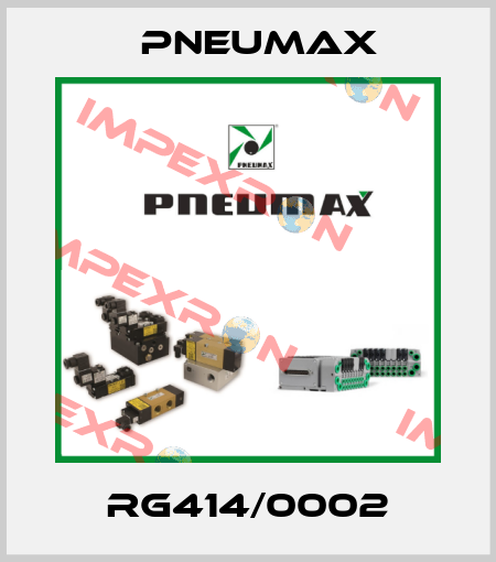 RG414/0002 Pneumax