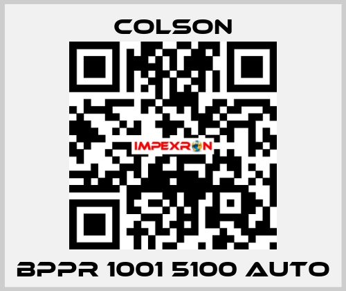 BPPR 1001 5100 AUTO Colson