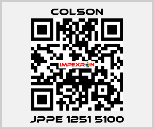 JPPE 1251 5100 Colson